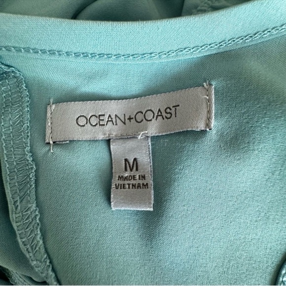 Ocean + Coast Turquoise Cover Up Dress Sleeveless SZ M NWOT - Picture 8 of 12